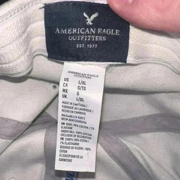 American Eagle white hat cap - Picture 3 of 5